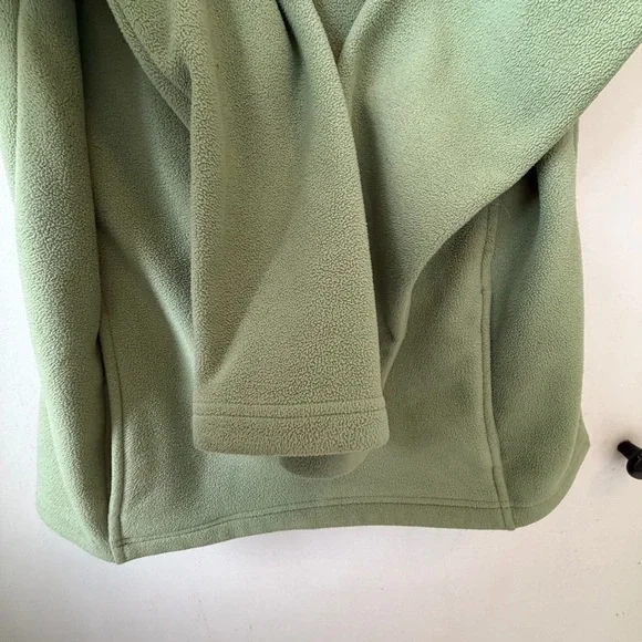 Brooks Brothers 346 Sage Green Fleece 1/4 Zip Pullover L - Picture 5 of 11